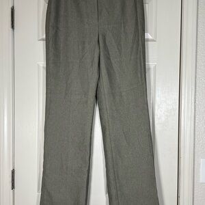 Evan Picone Gray Straight Leg Pants